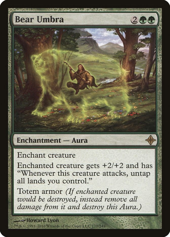 Bear Umbra [Rise of the Eldrazi] | Game Haven TX