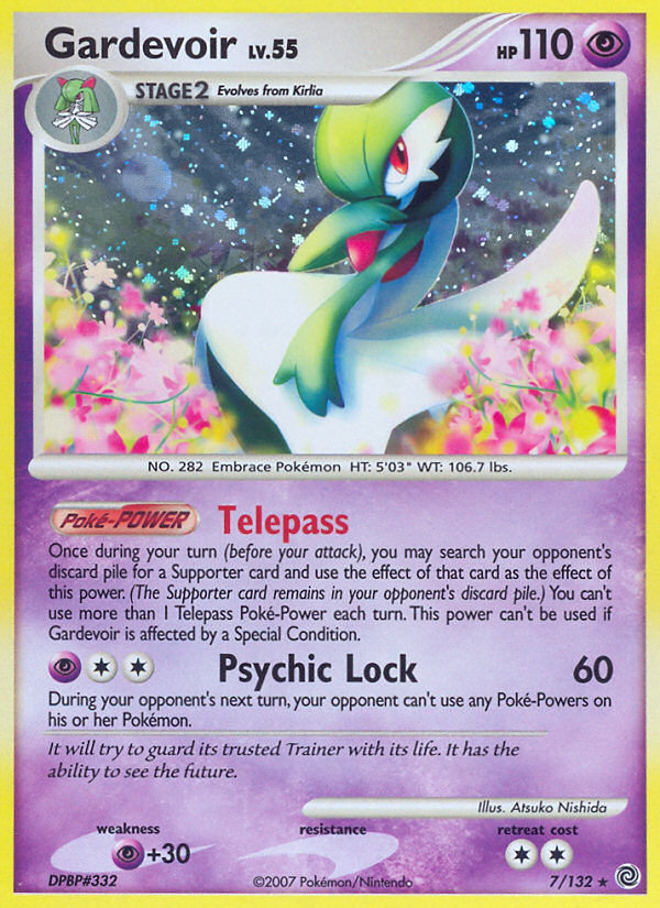 Gardevoir (7/132) [Diamond & Pearl: Secret Wonders] | Game Haven TX