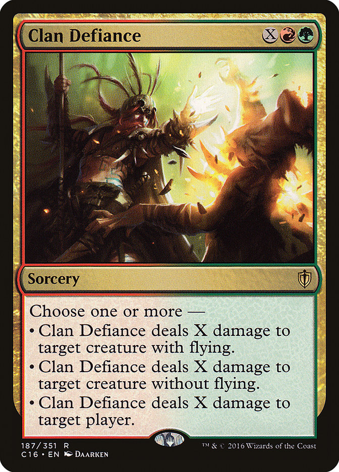 Clan Defiance [Commander 2016] | Game Haven TX