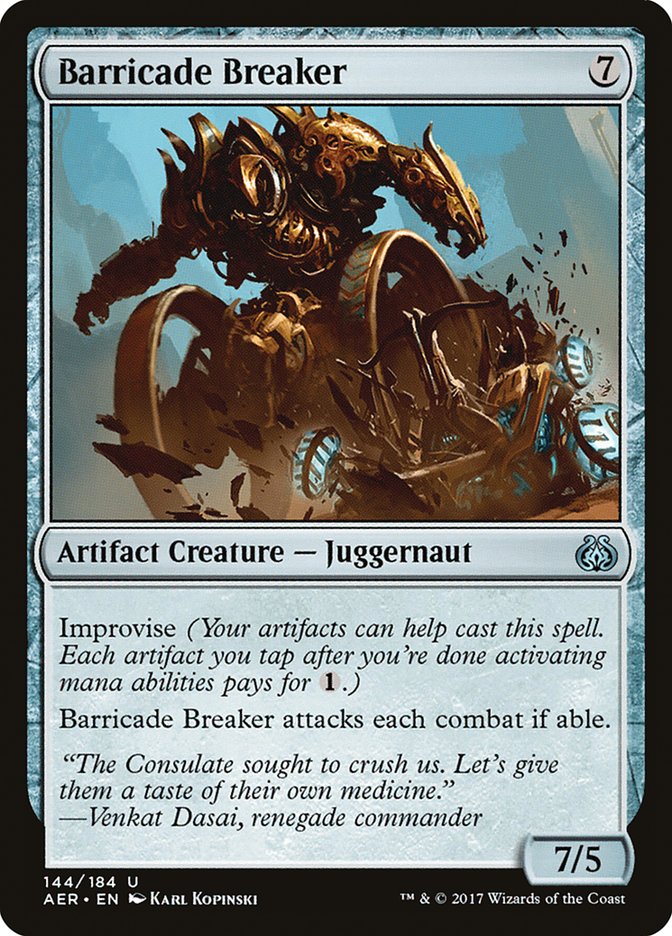 Barricade Breaker [Aether Revolt] | Game Haven TX