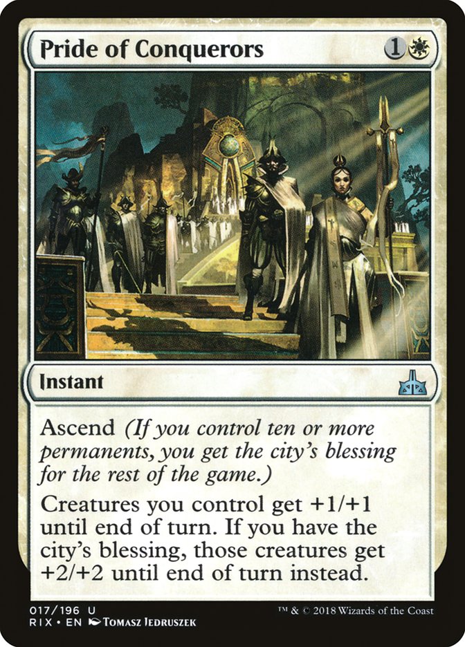 Pride of Conquerors [Rivals of Ixalan] | Game Haven TX