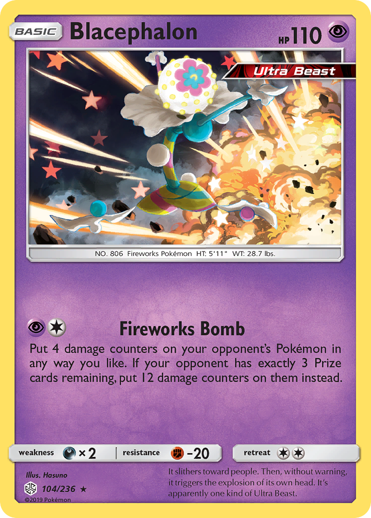 Blacephalon (104/236) [Sun & Moon: Cosmic Eclipse] | Game Haven TX