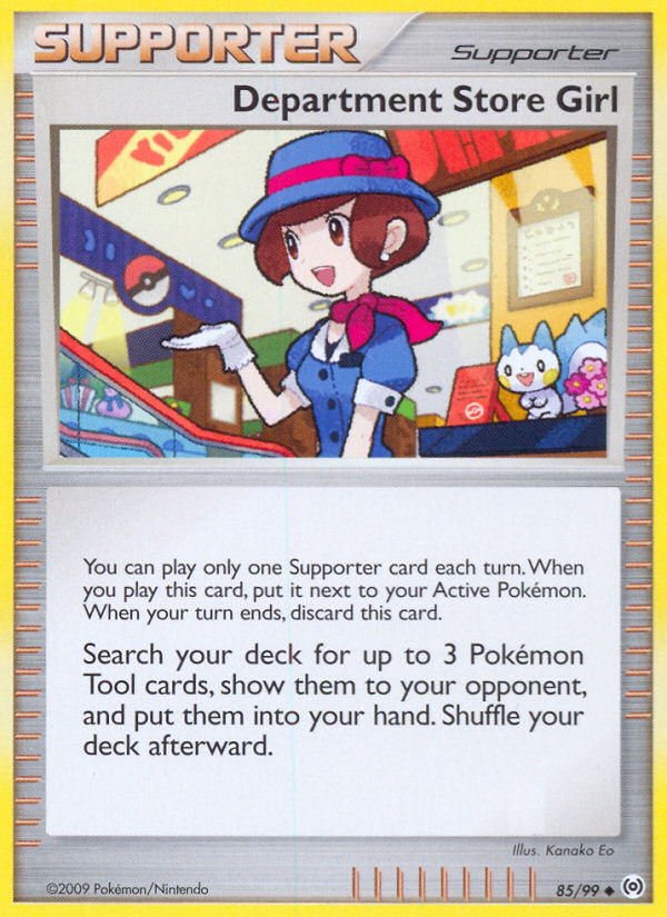 Department Store Girl (85/99) [Platinum: Arceus] | Game Haven TX