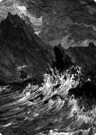 Island Art Card [Innistrad: Midnight Hunt Art Series] | Game Haven TX