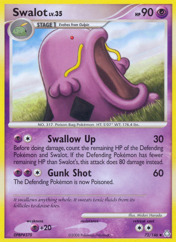 Swalot (72/146) [Diamond & Pearl: Legends Awakened] | Game Haven TX
