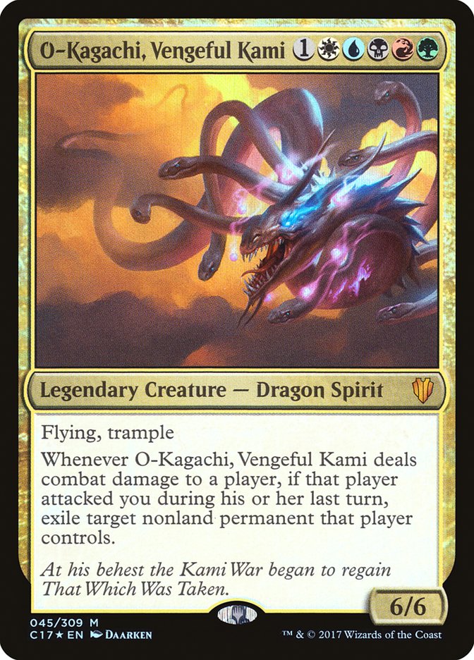 O-Kagachi, Vengeful Kami [Commander 2017] | Game Haven TX