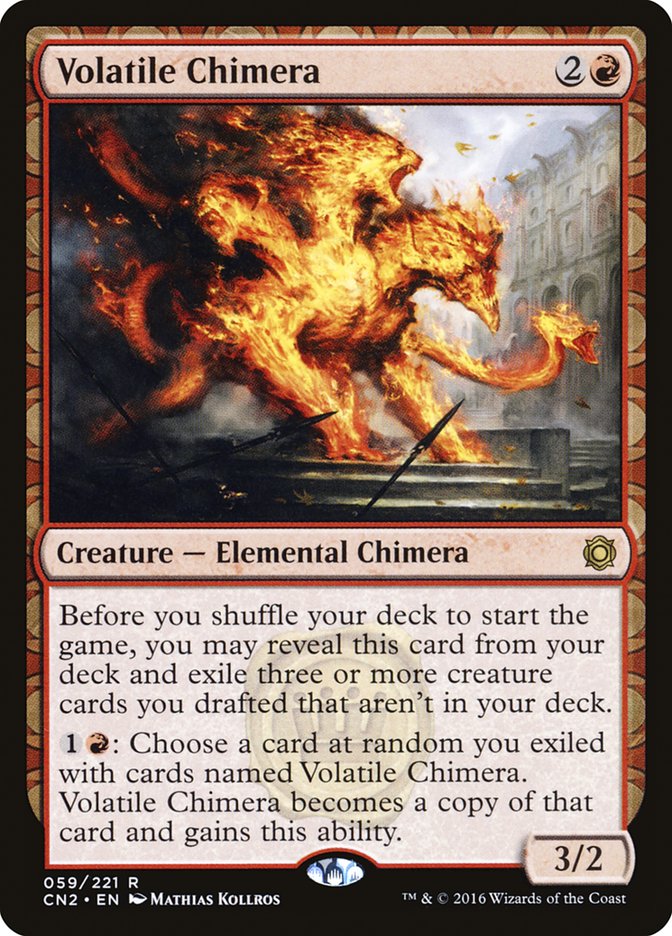 Volatile Chimera [Conspiracy: Take the Crown] | Game Haven TX