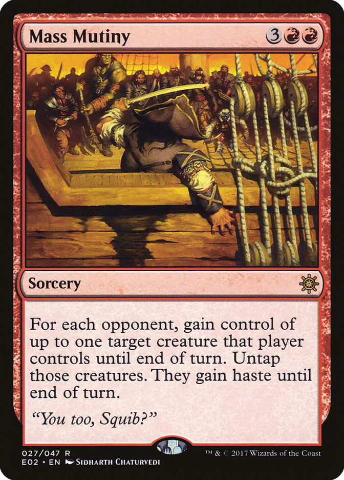 Mass Mutiny [Explorers of Ixalan] | Game Haven TX