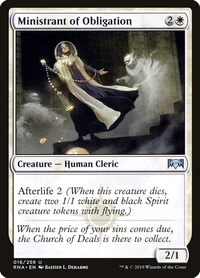 Ministrant of Obligation [Ravnica Allegiance] | Game Haven TX