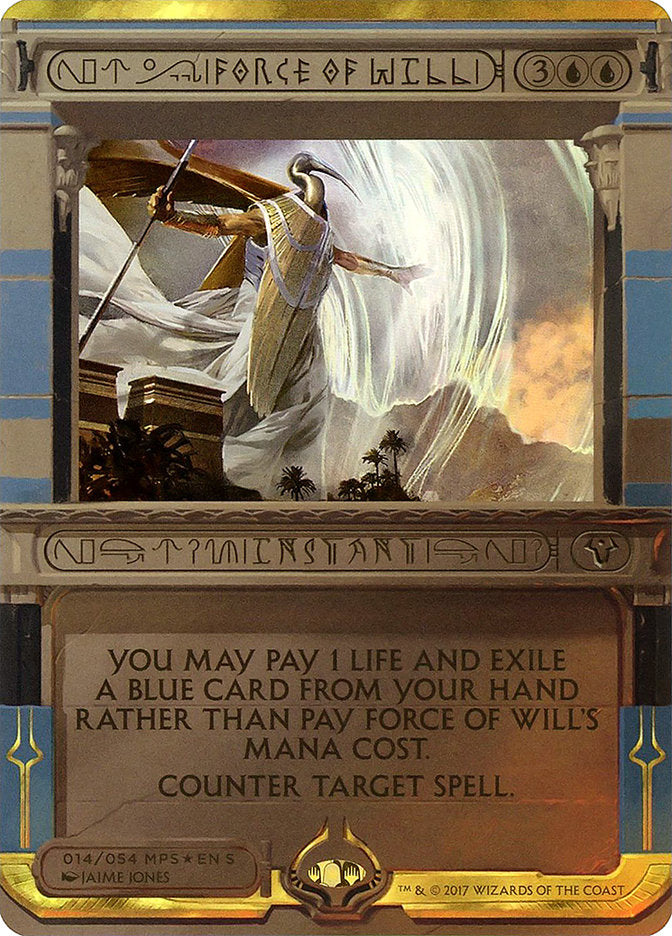 Force of Will (Invocation) [Amonkhet Invocations] | Game Haven TX