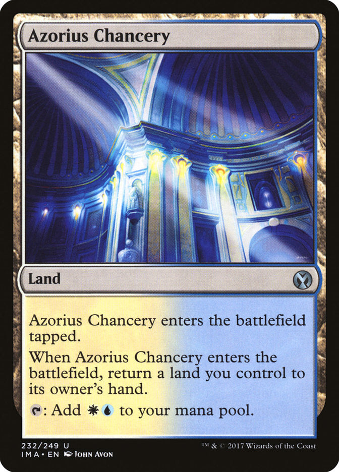Azorius Chancery [Iconic Masters] | Game Haven TX