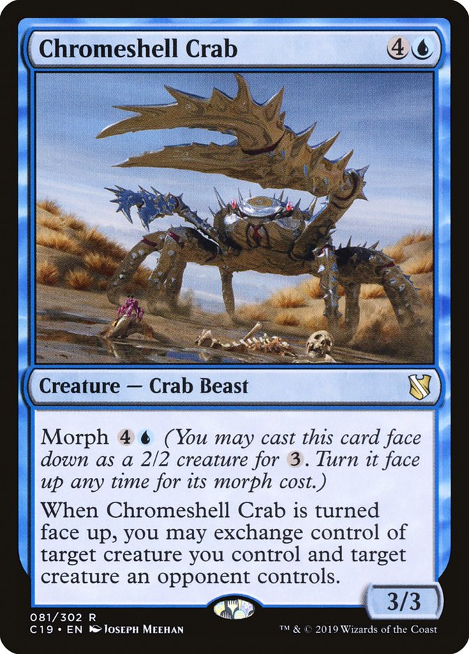 Chromeshell Crab [Commander 2019] | Game Haven TX