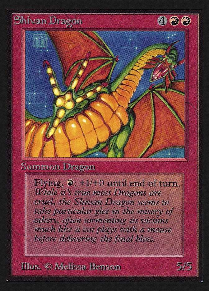 Shivan Dragon (IE) [Intl. Collectors’ Edition] | Game Haven TX