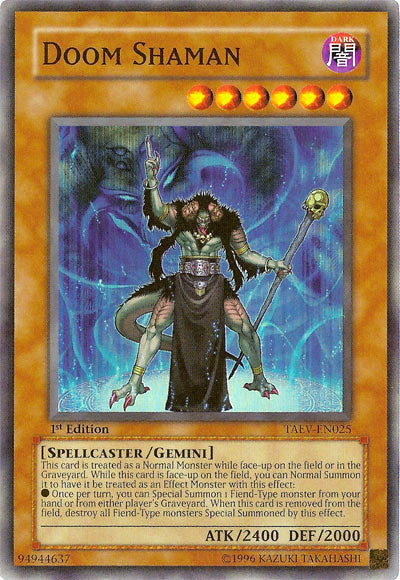Doom Shaman [TAEV-EN025] Super Rare | Game Haven TX