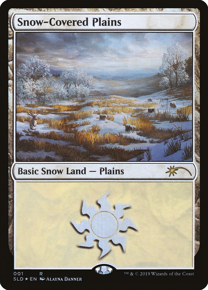 Snow-Covered Plains (001) [Secret Lair Drop Series] | Game Haven TX