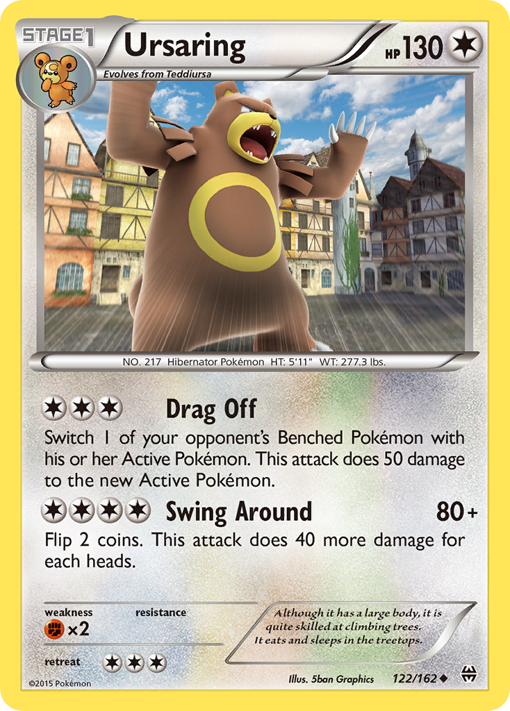 Ursaring (122/162) [XY: BREAKthrough] | Game Haven TX