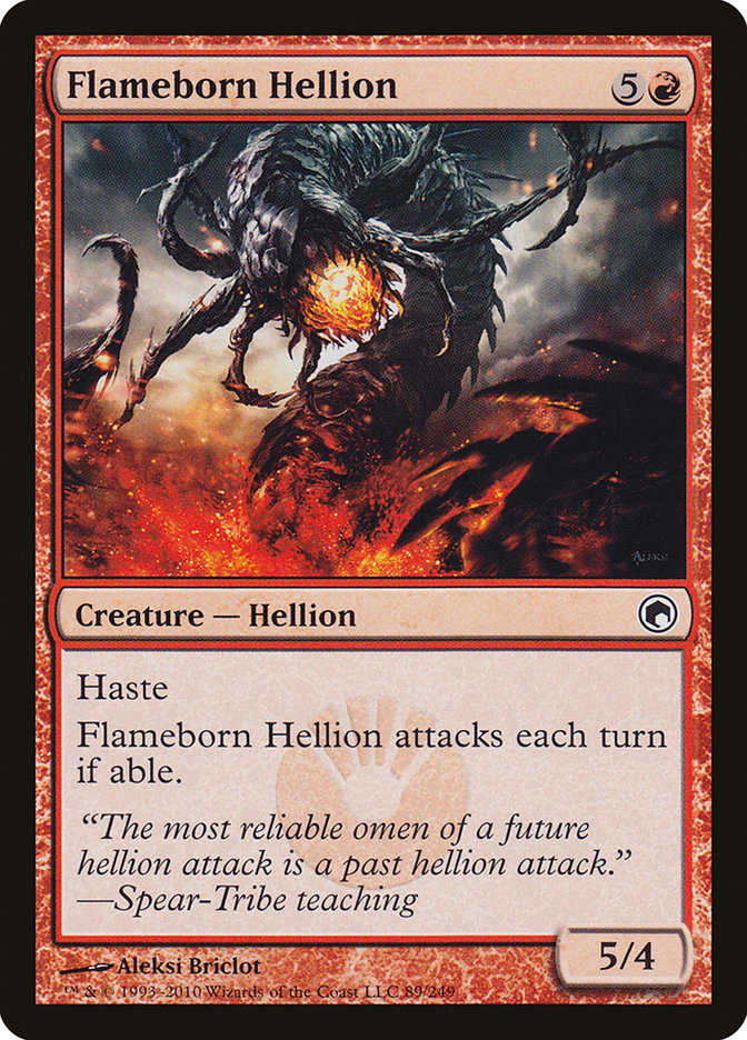 Flameborn Hellion [Scars of Mirrodin] | Game Haven TX