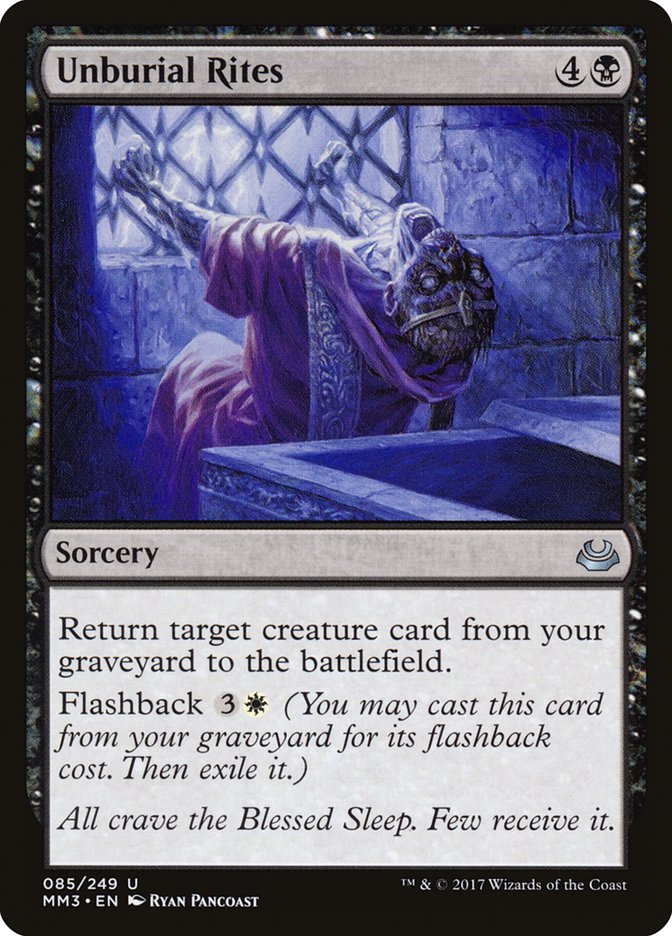 Unburial Rites [Modern Masters 2017] | Game Haven TX