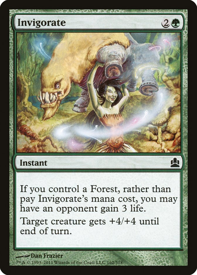 Invigorate [Commander 2011] | Game Haven TX