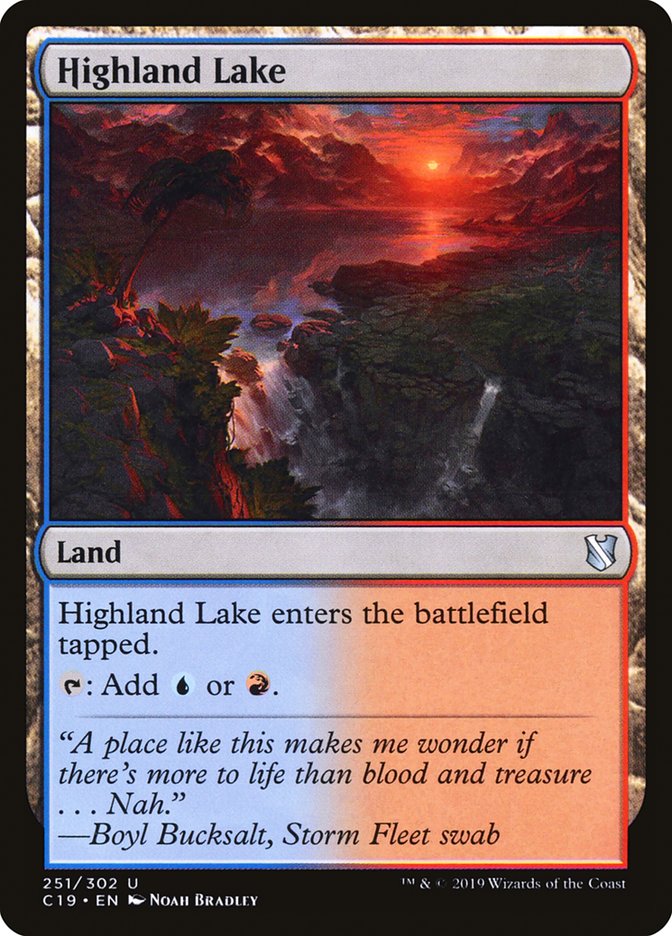 Highland Lake [Commander 2019] | Game Haven TX