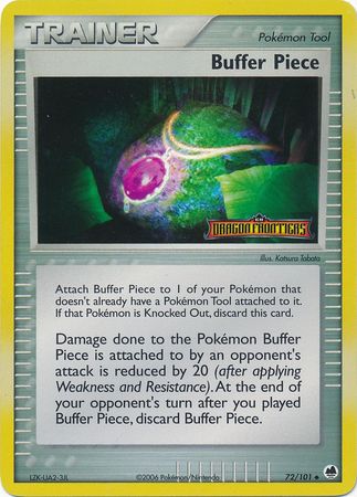 Buffer Piece (72/101) (Stamped) [EX: Dragon Frontiers] | Game Haven TX