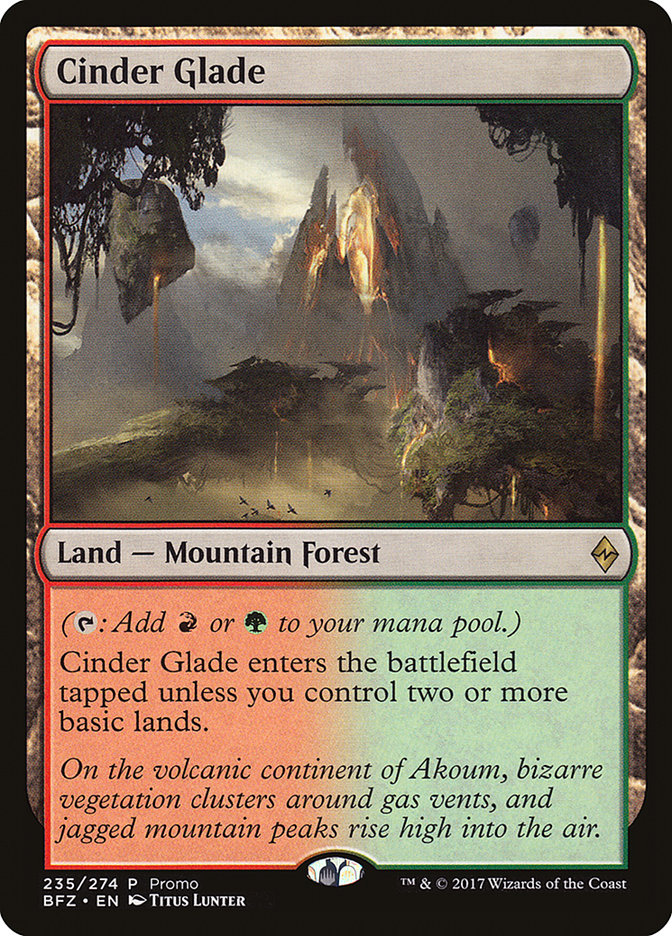 Cinder Glade [BFZ Standard Series] | Game Haven TX