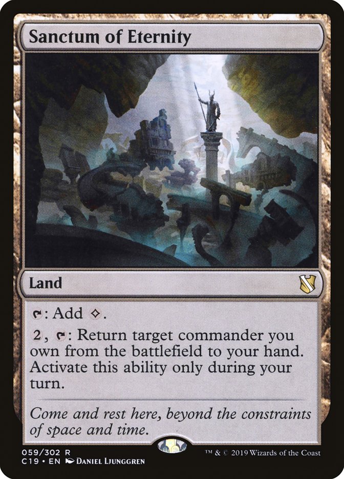Sanctum of Eternity [Commander 2019] | Game Haven TX