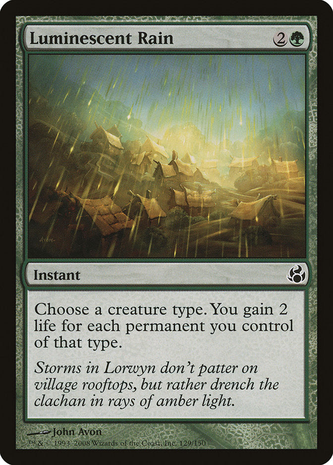 Luminescent Rain [Morningtide] | Game Haven TX