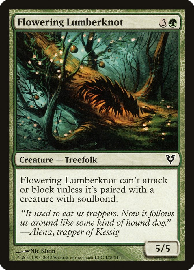 Flowering Lumberknot [Avacyn Restored] | Game Haven TX