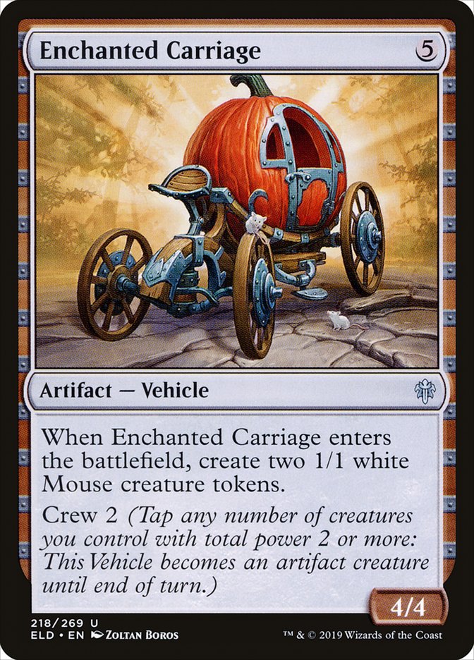 Enchanted Carriage [Throne of Eldraine] | Game Haven TX