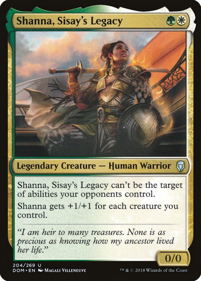 Shanna, Sisay's Legacy [Dominaria] | Game Haven TX