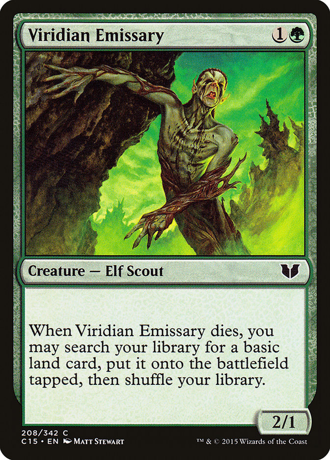 Viridian Emissary [Commander 2015] | Game Haven TX