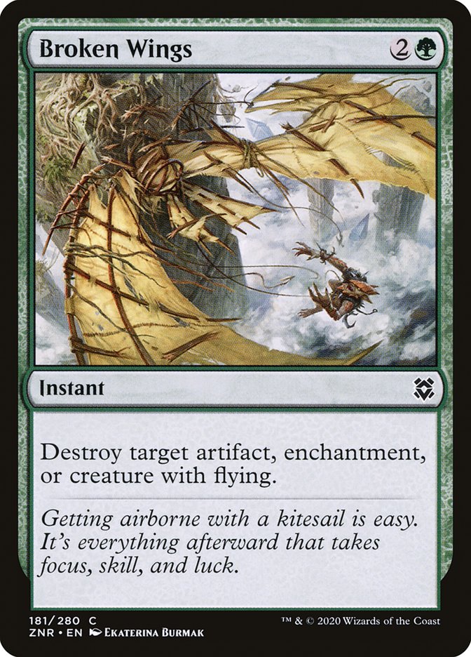 Broken Wings [Zendikar Rising] | Game Haven TX