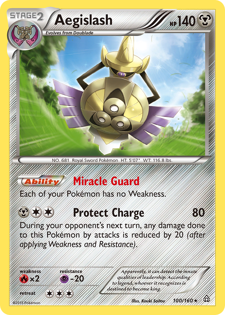 Aegislash (100/160) [XY: Primal Clash] | Game Haven TX