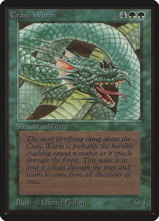 Craw Wurm [Limited Edition Beta] | Game Haven TX
