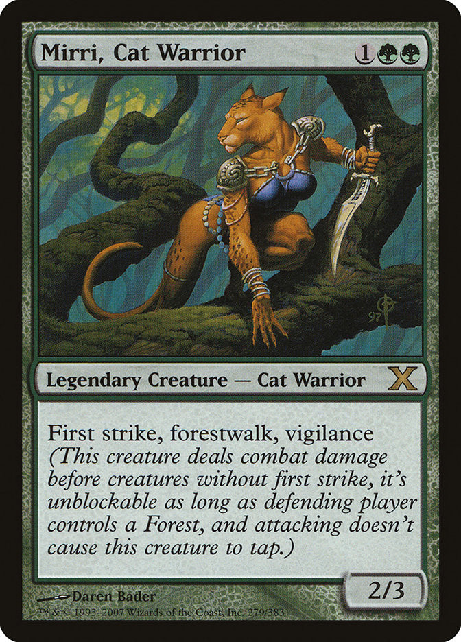 Mirri, Cat Warrior [Tenth Edition] | Game Haven TX