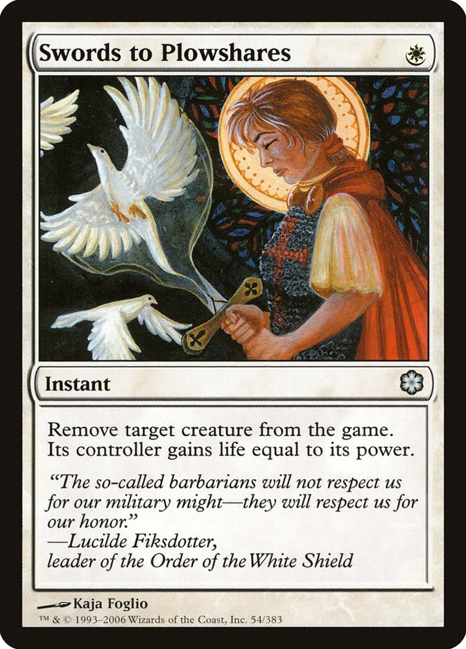 Swords to Plowshares [Coldsnap Theme Decks] | Game Haven TX
