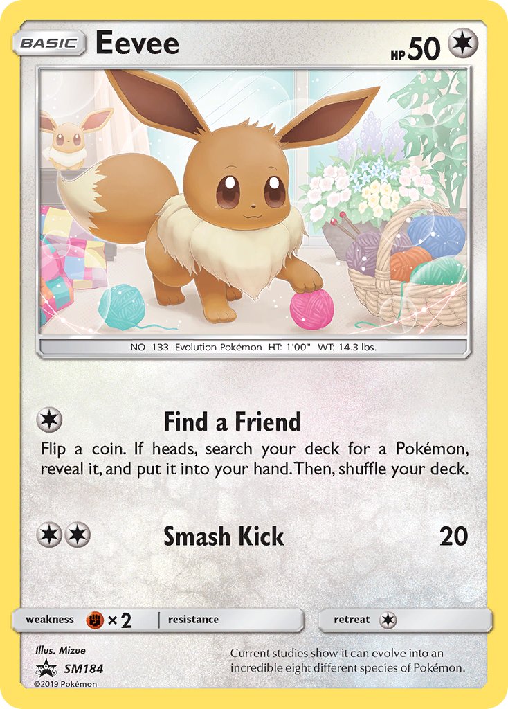 Eevee (SM184) [Sun & Moon: Black Star Promos] | Game Haven TX