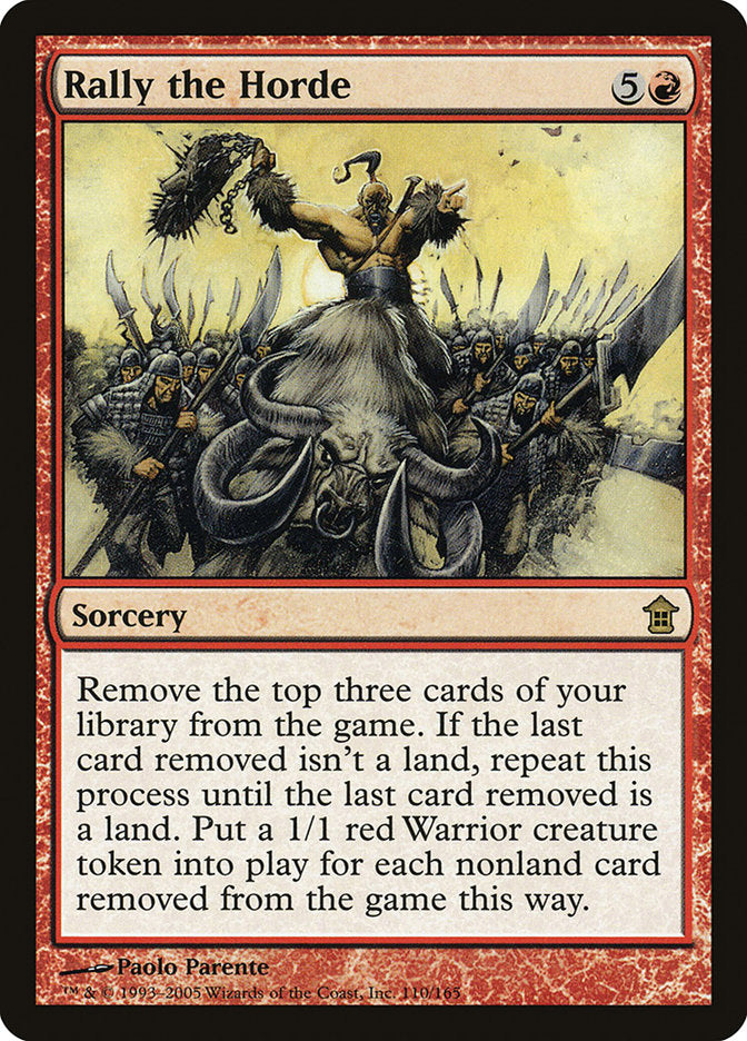 Rally the Horde [Saviors of Kamigawa] | Game Haven TX