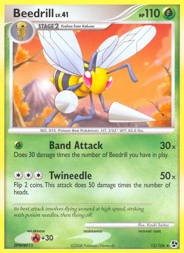 Beedrill (13/106) [Diamond & Pearl: Great Encounters] | Game Haven TX