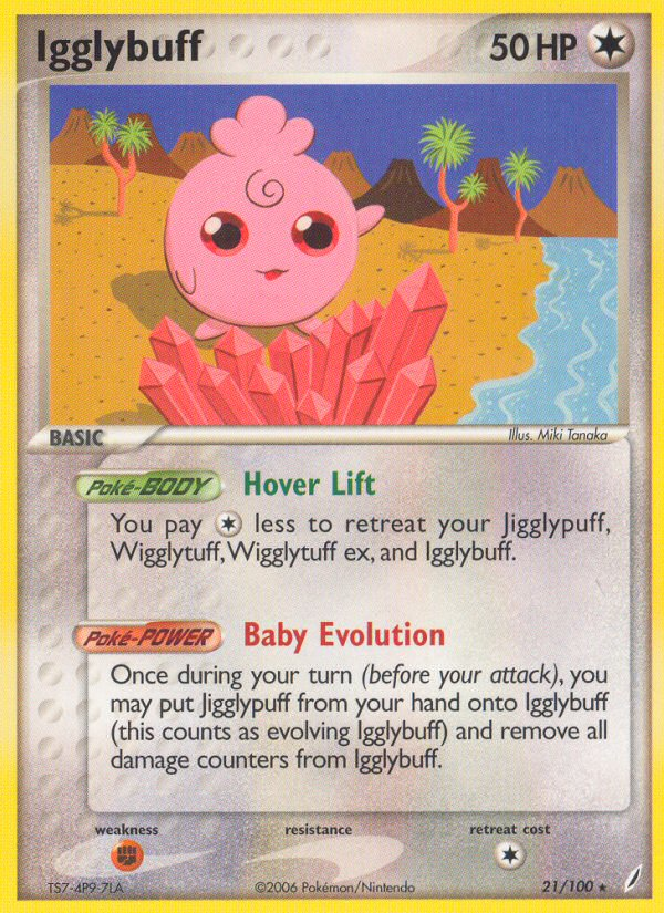 Igglybuff (21/100) [EX: Crystal Guardians] | Game Haven TX