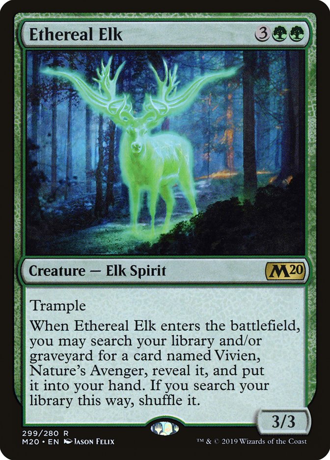 Ethereal Elk [Core Set 2020] | Game Haven TX