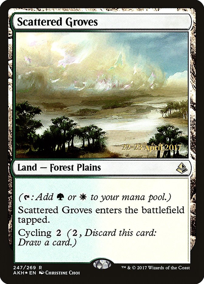 Scattered Groves [Amonkhet Promos] | Game Haven TX