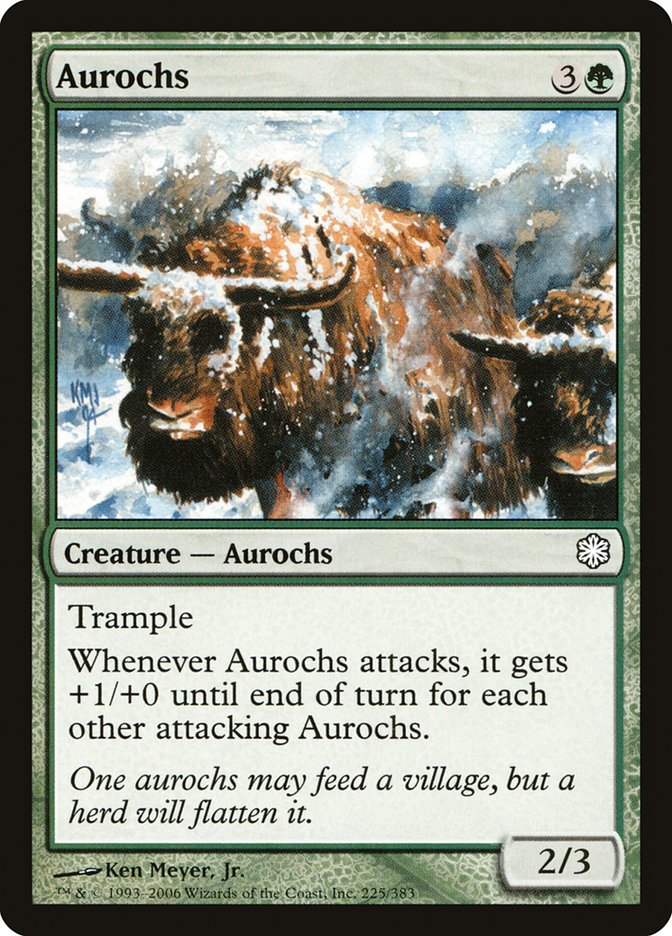 Aurochs [Coldsnap Theme Decks] | Game Haven TX