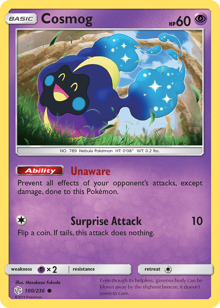 Cosmog (100/236) [Sun & Moon: Cosmic Eclipse] | Game Haven TX