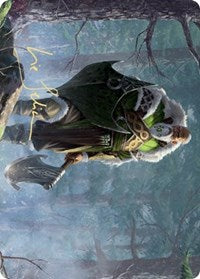 Fynn, the Fangbearer Art Card (Gold-Stamped Signature) [Kaldheim: Art Series] | Game Haven TX