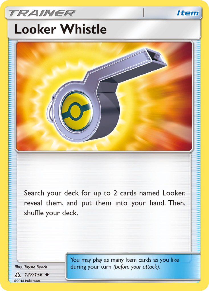 Looker Whistle (127/156) [Sun & Moon: Ultra Prism] | Game Haven TX