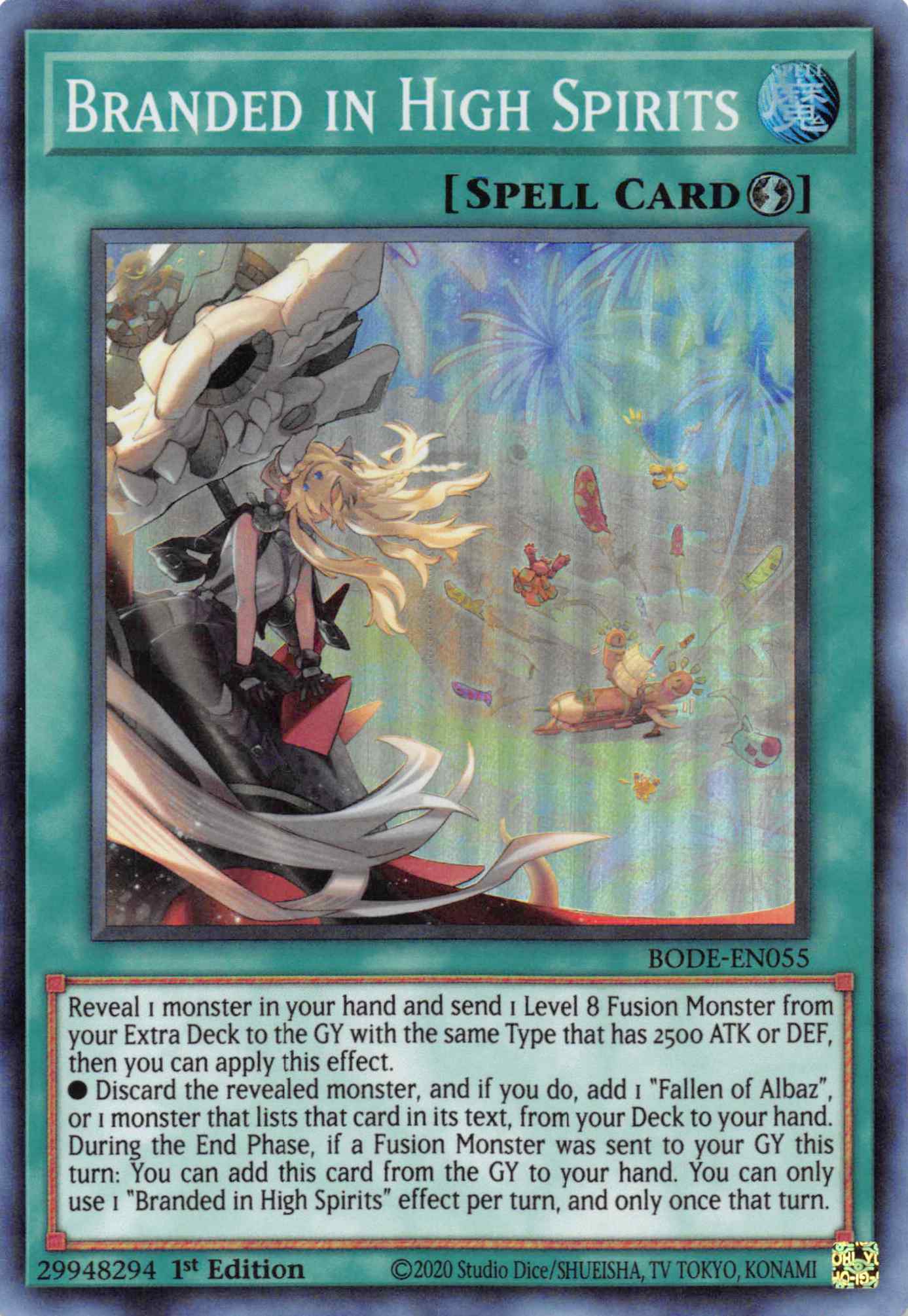 Branded in High Spirits [BODE-EN055] Super Rare | Game Haven TX