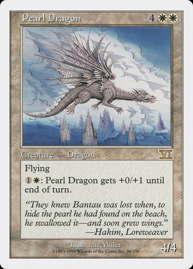 Pearl Dragon [Classic Sixth Edition] | Game Haven TX
