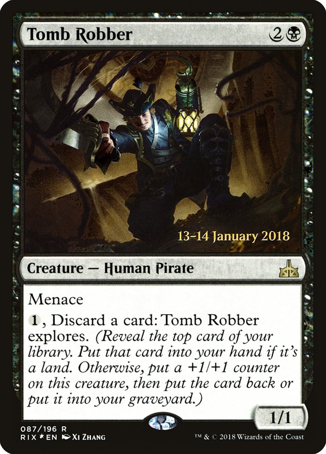 Tomb Robber [Rivals of Ixalan Promos] | Game Haven TX